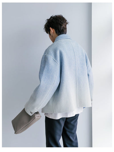 ウール70% Gradient wool jacket OR3744 - ORUN