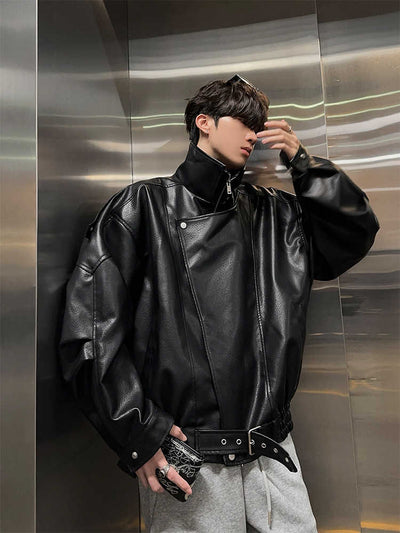 Black leather jacket OR3703