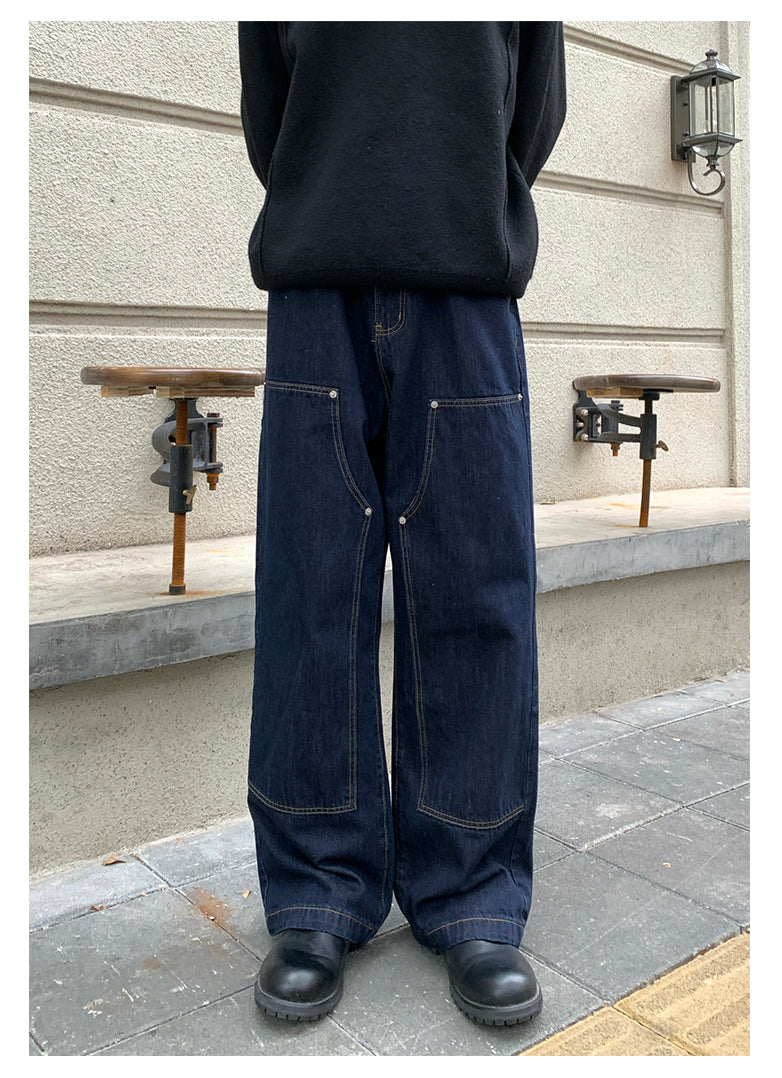 UTILITY WIDE DENIM PANTS OR4048