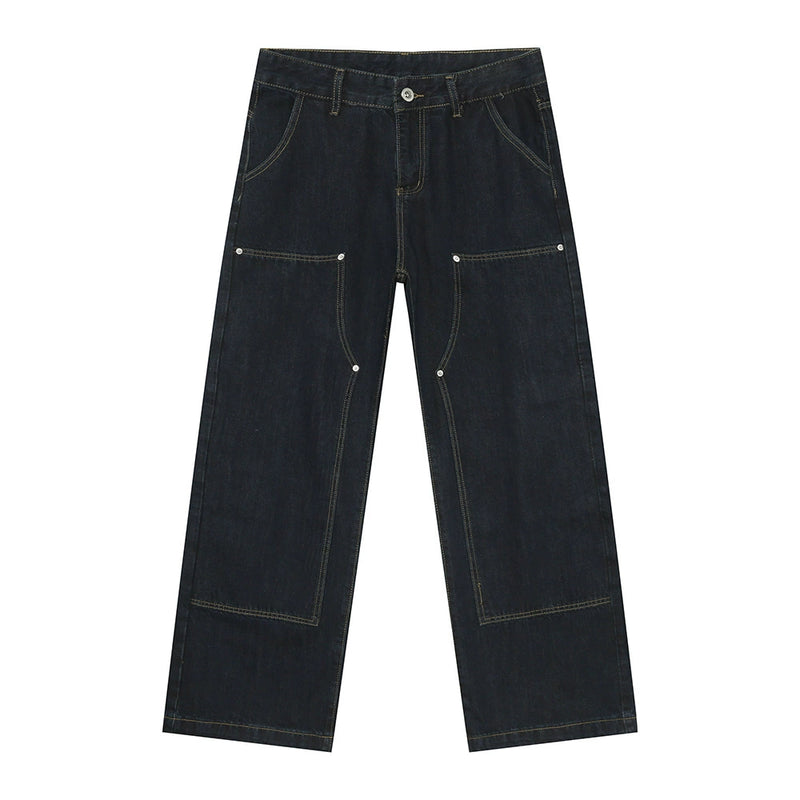 UTILITY WIDE DENIM PANTS OR4048