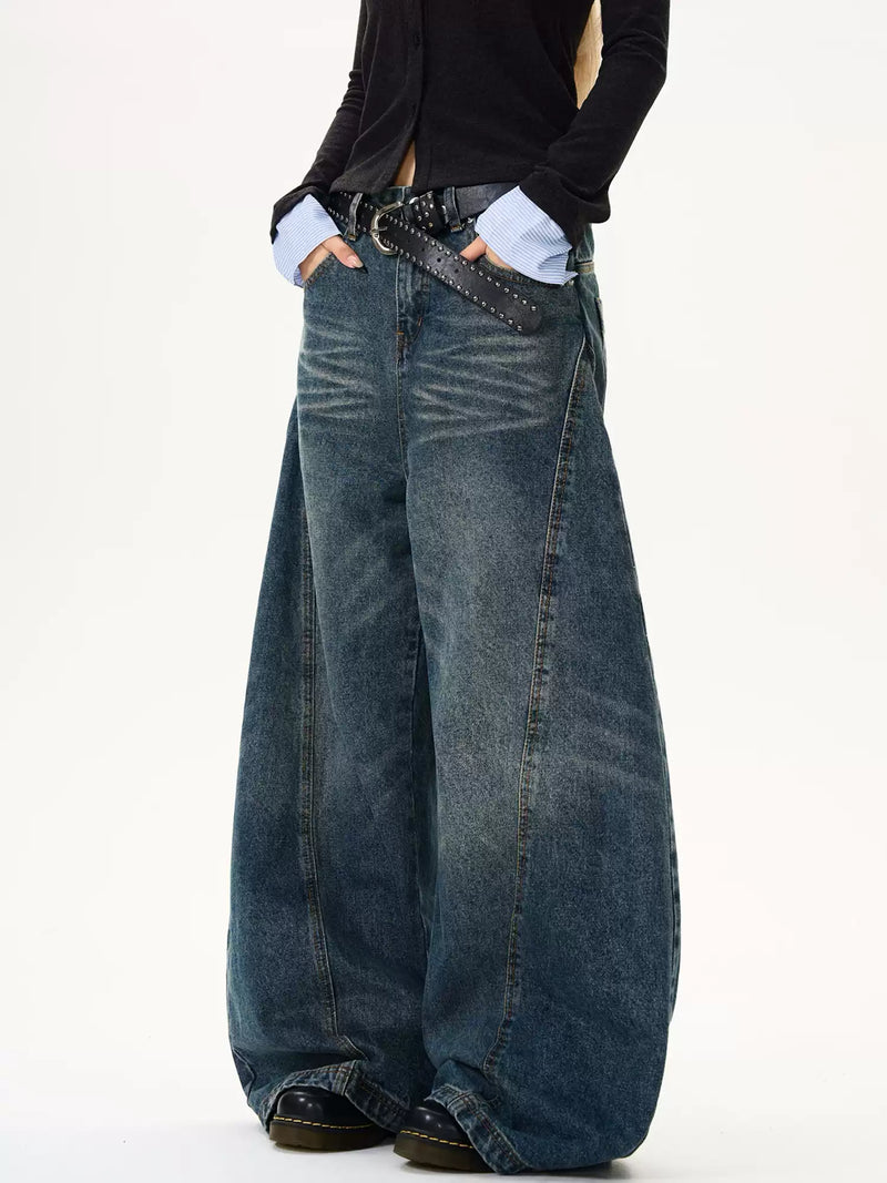 SUPER BAGGY DENIM PANTS OR4065