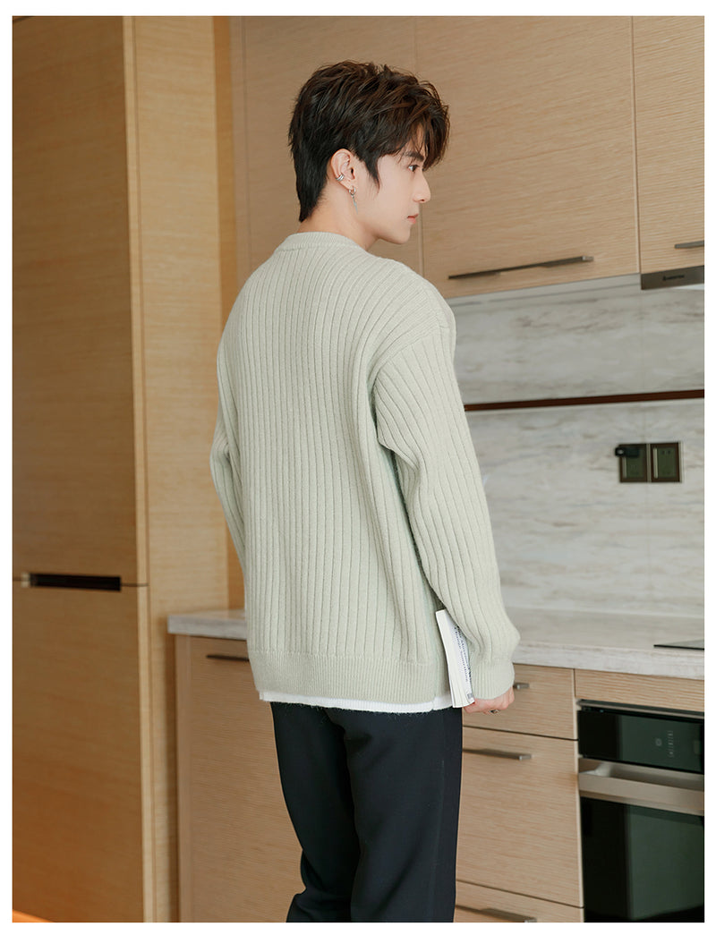 Half zip knit sweater OR3745