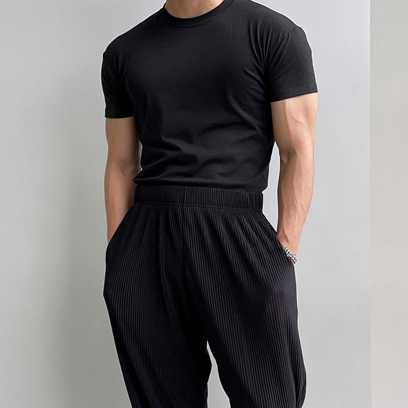 Stretch simple T -shirt or2227