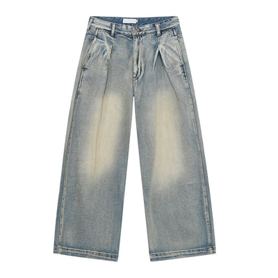 American wide denim pants OR3477 - ORUN