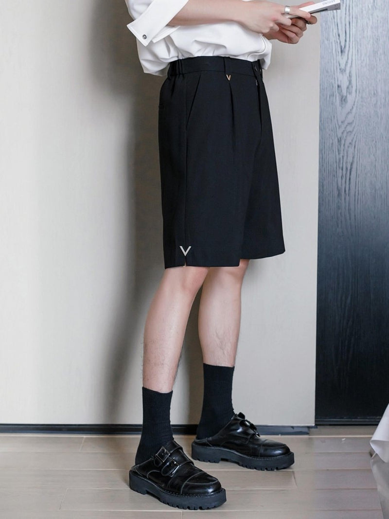 Black suit shorts OR3321 - ORUN