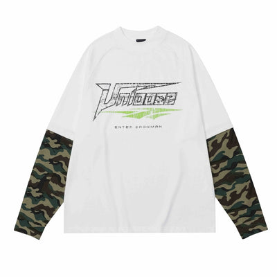 Camouflage fake long sleeve T-shirt OR3544 - ORUN