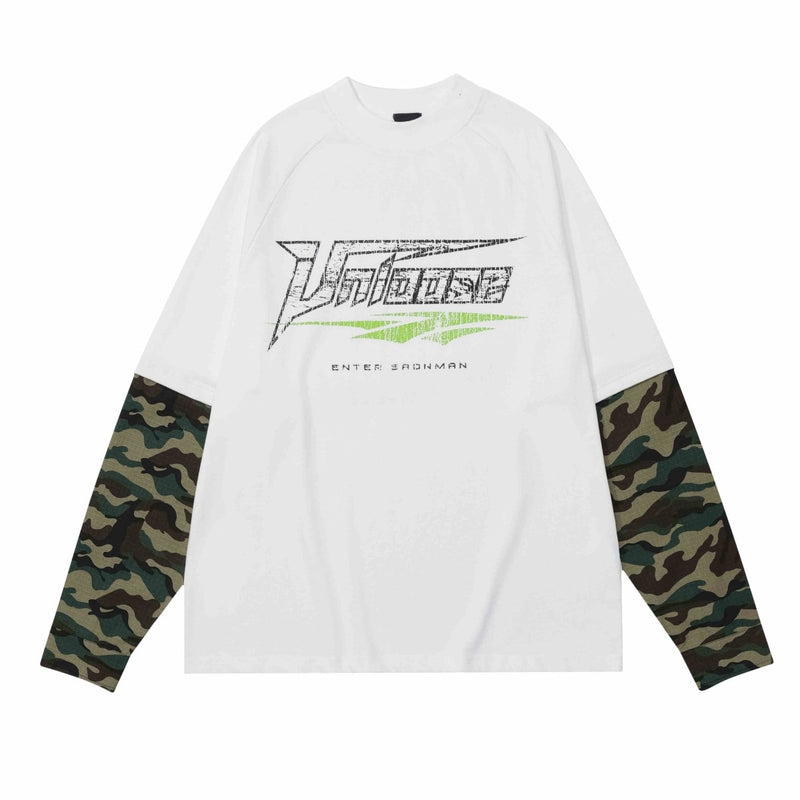 Camouflage fake long sleeve T-shirt OR3544 - ORUN