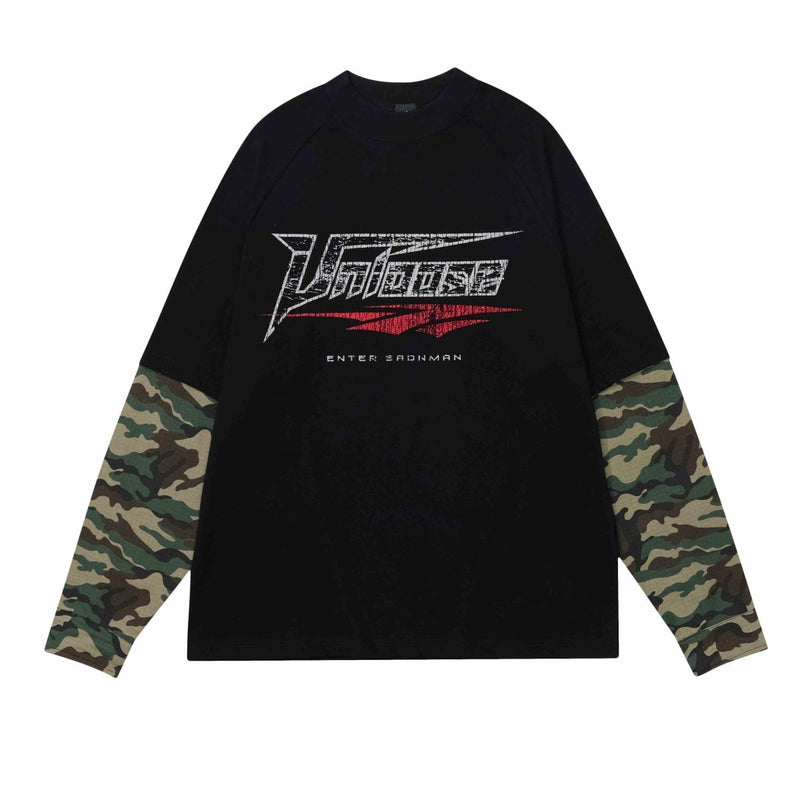 Camouflage fake long sleeve T-shirt OR3544 - ORUN