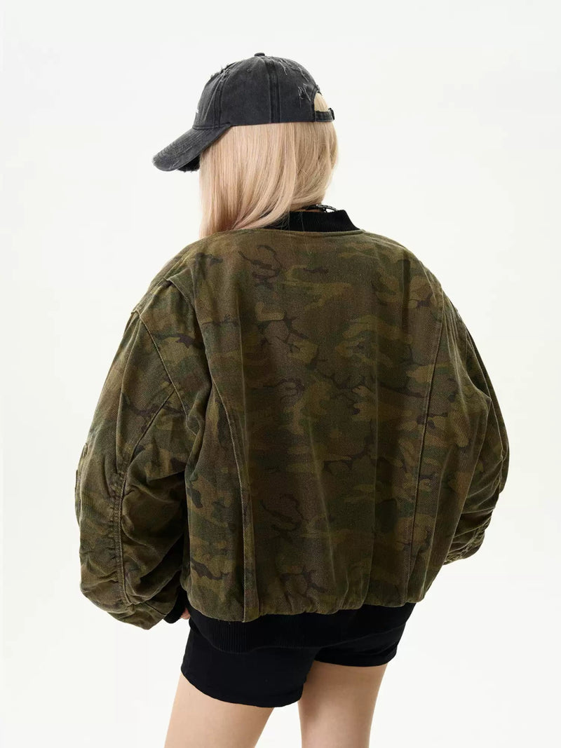 Camouflage pattern cotton blouson jacket OR3986 - ORUN