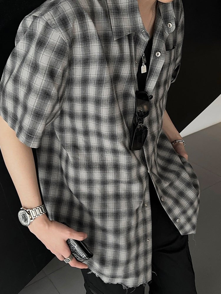 Casual plaid shirt OR3178 - ORUN