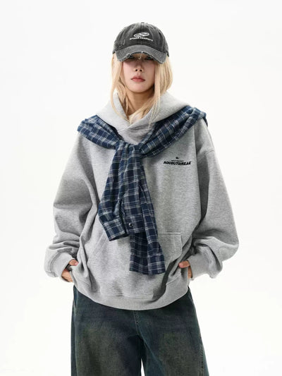 Checked hooded jacket OR4002 - ORUN