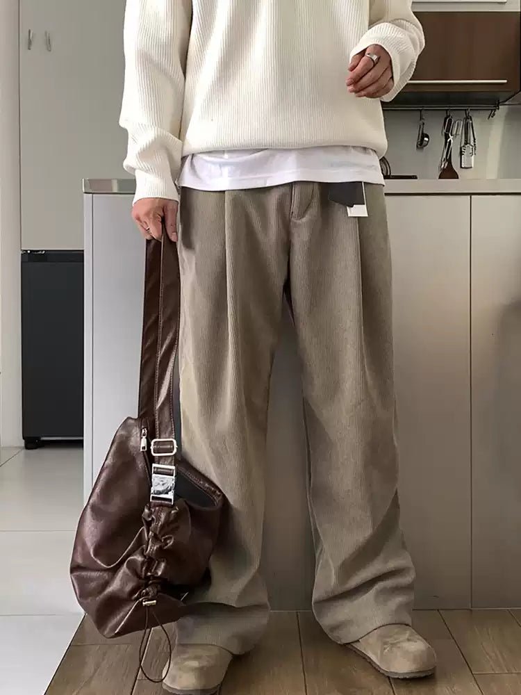 Corduroy wide pants OR4175 - ORUN