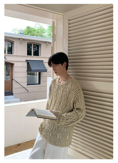 Design knit sweater OR3639 - ORUN