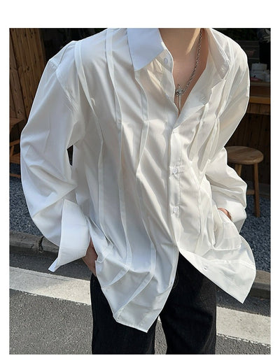 Design pleated shirt OR3336 - ORUN