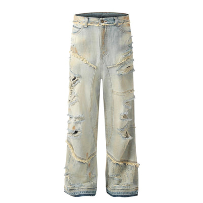 Design straight denim pants OR3302 - ORUN