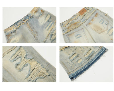 Design straight denim pants OR3302 - ORUN