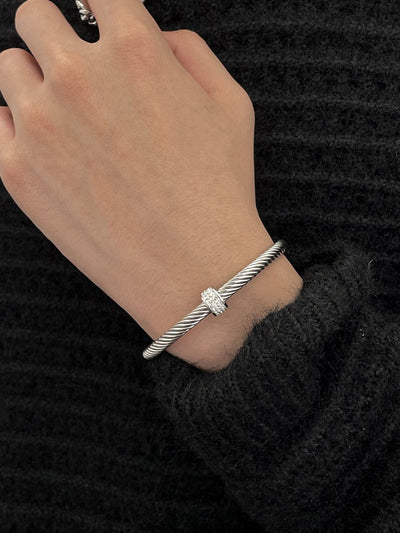 Diamond open bracelet OR3010 - ORUN