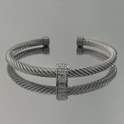 Diamond open bracelet OR3010 - ORUN