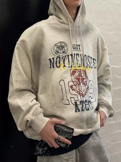 Embroidered logo hoodie OR3962 - ORUN