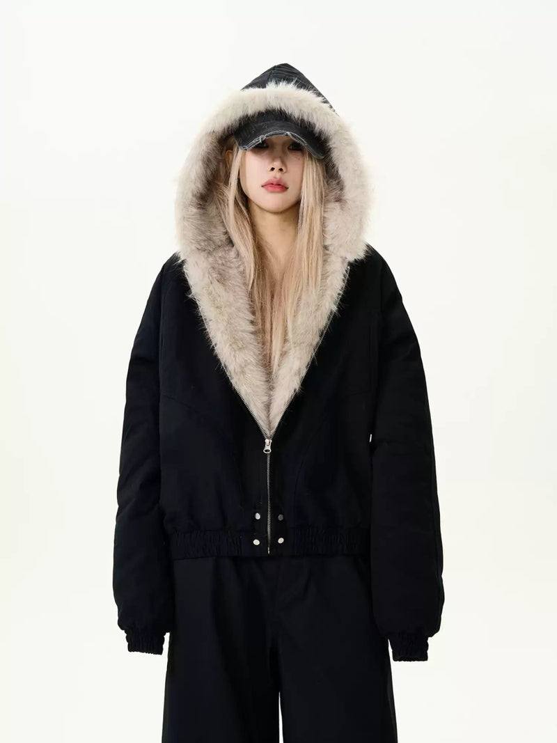 Fur mountain jacket OR3846 - ORUN