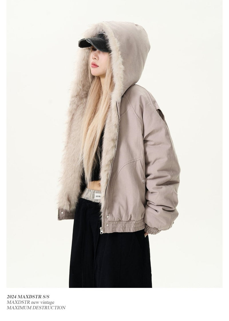 Fur mountain jacket OR3846 - ORUN