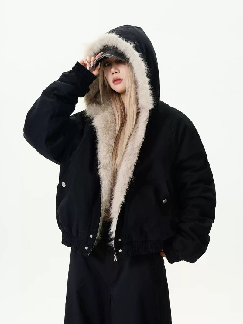 Fur mountain jacket OR3846 - ORUN