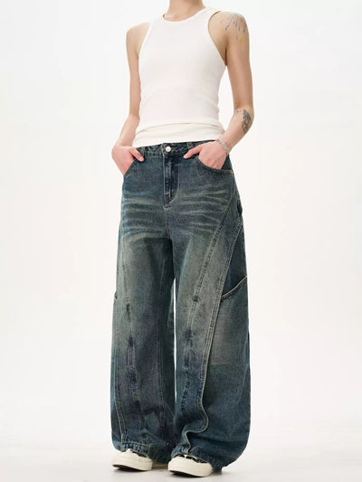 Heavyweight denim pants OR4169 - ORUN