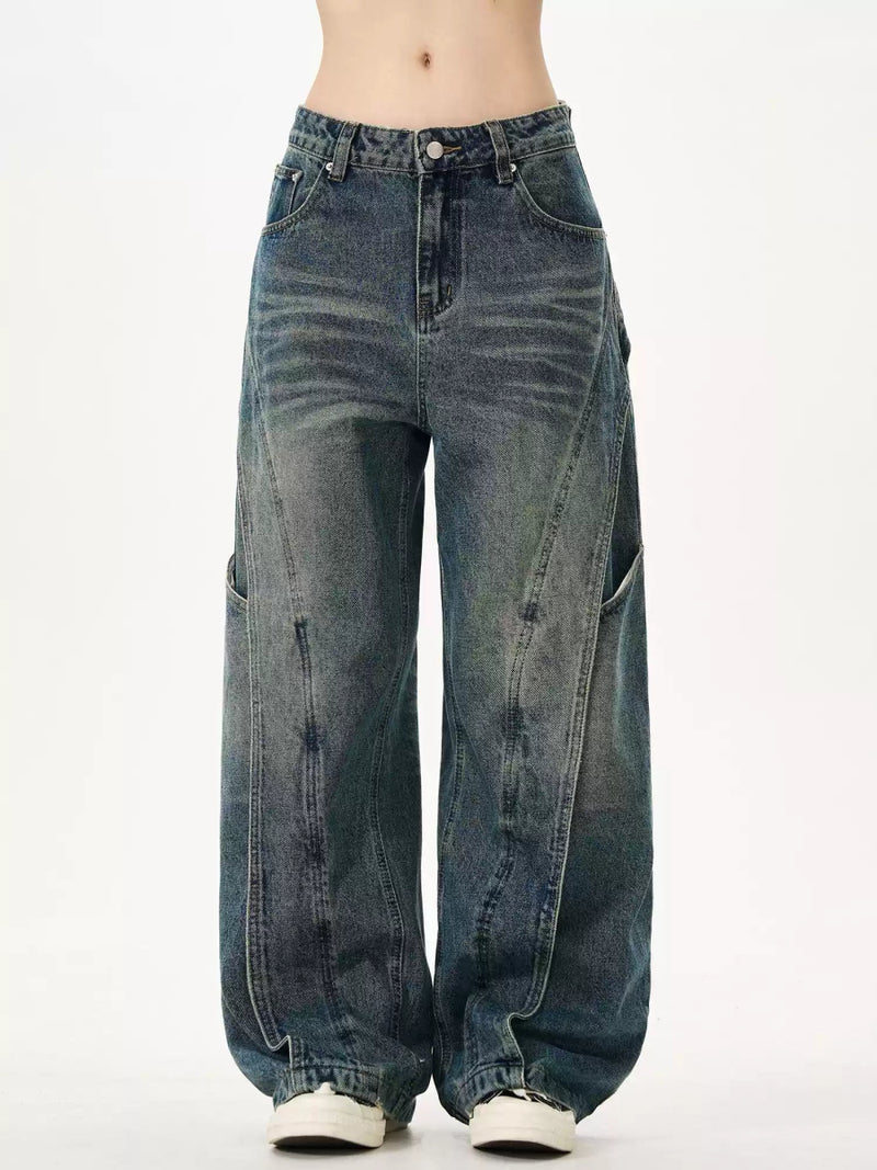 Heavyweight denim pants OR4169 - ORUN