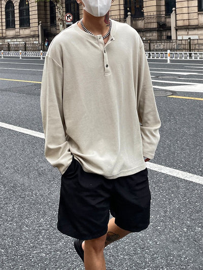 Henry collar sweatshirt OR3360 - ORUN