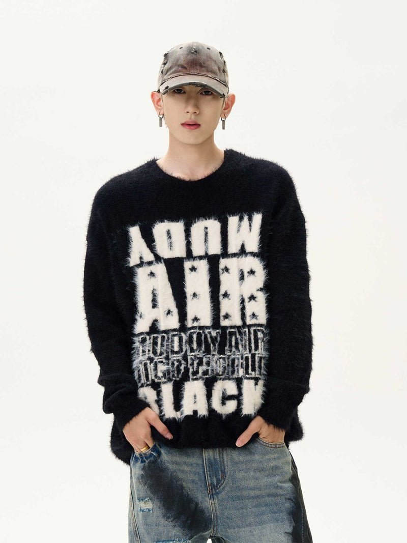 Logo boa knit sweater OR3535 - ORUN