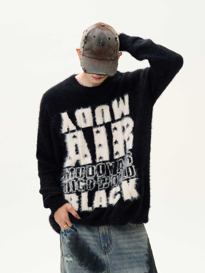 Logo boa knit sweater OR3535 - ORUN