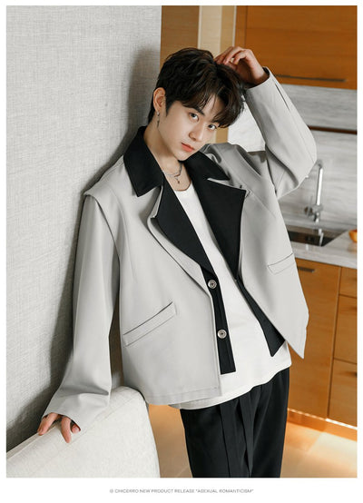 Monochrome casual jacket OR3564 - ORUN