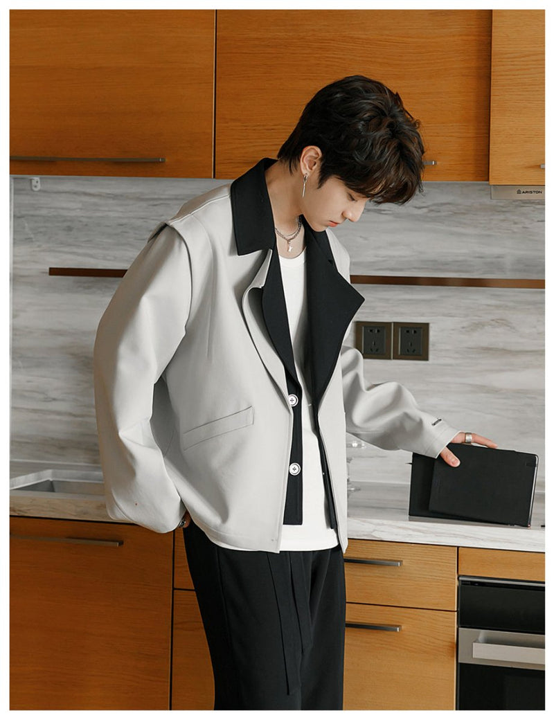 Monochrome casual jacket OR3564 - ORUN