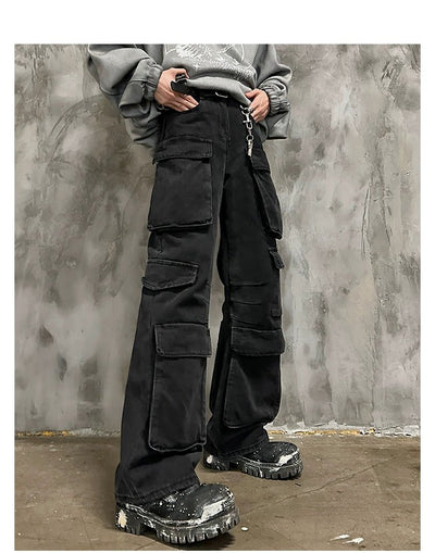 Multi - pocket cargo pants OR3695 - ORUN