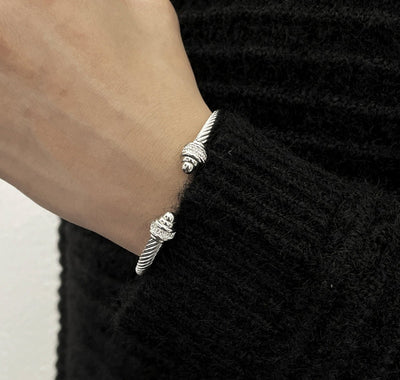 Niche design open titanium bracelet OR3011 - ORUN