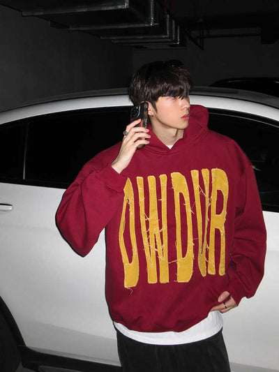 Oversized logo hoodie OR3719 - ORUN