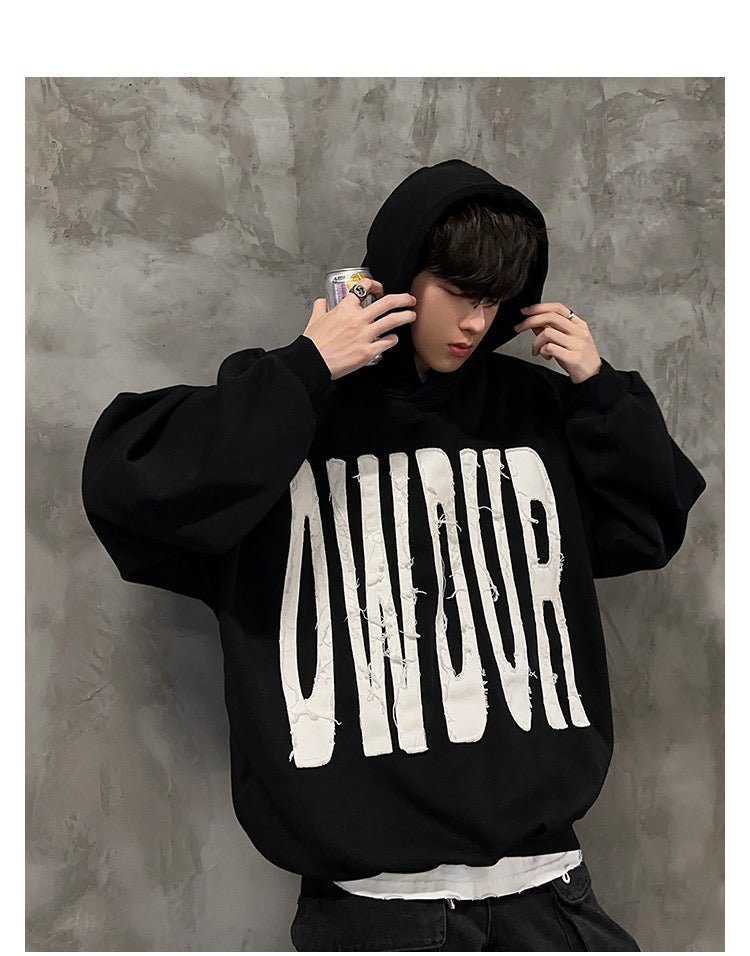 Oversized logo hoodie OR3719 - ORUN