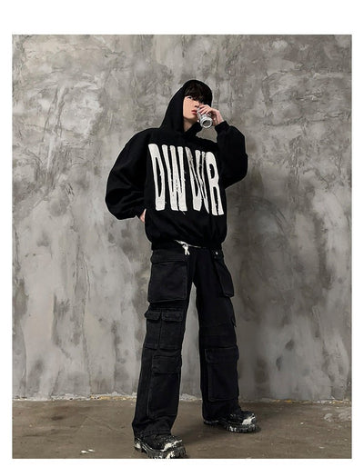 Oversized logo hoodie OR3719 - ORUN