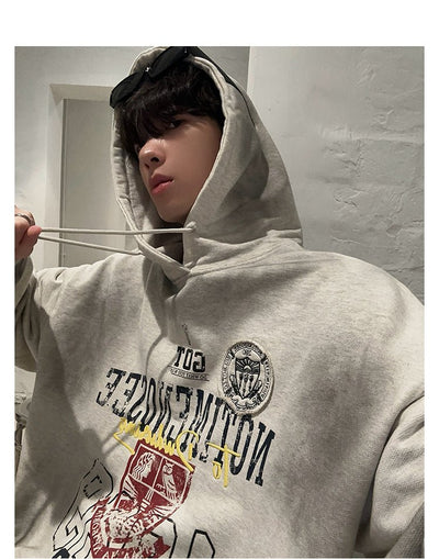 Oversized sweatshirt hoodie OR4038 - ORUN