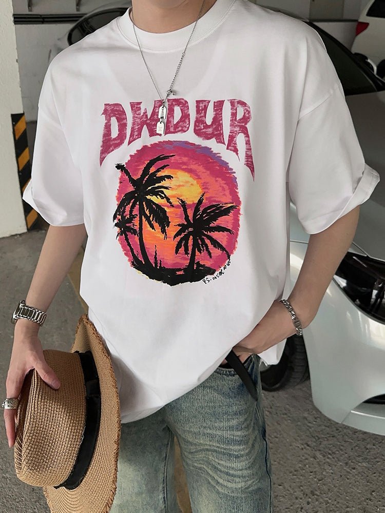 Palm tree T-shirt OR3154 - ORUN