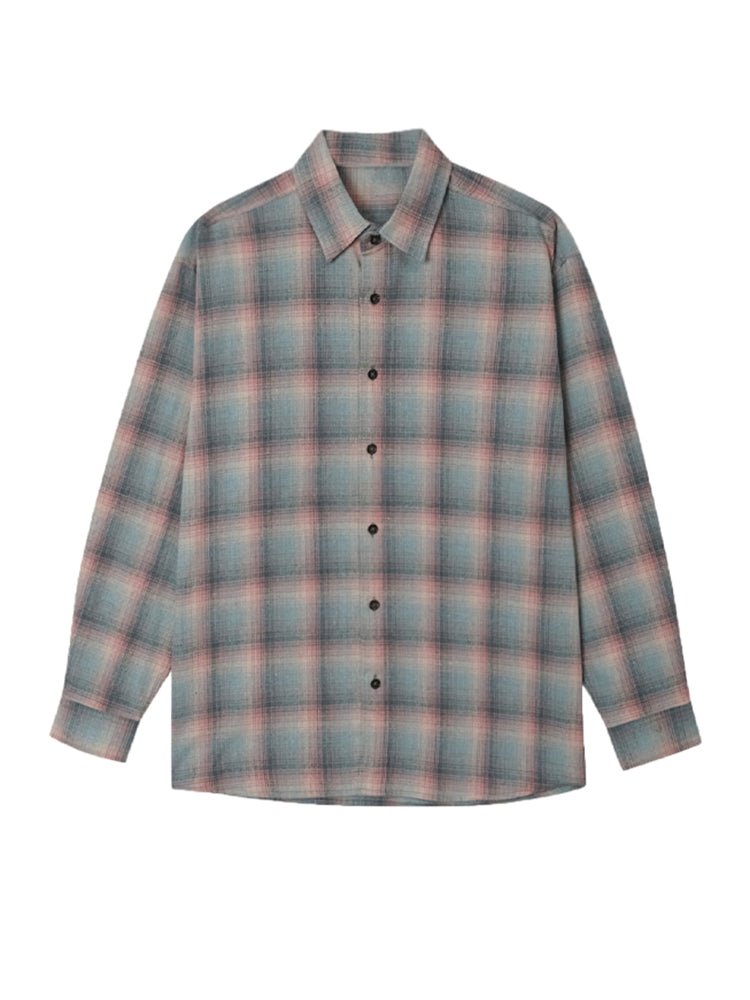 Plaid long sleeve shirt OR3372 - ORUN