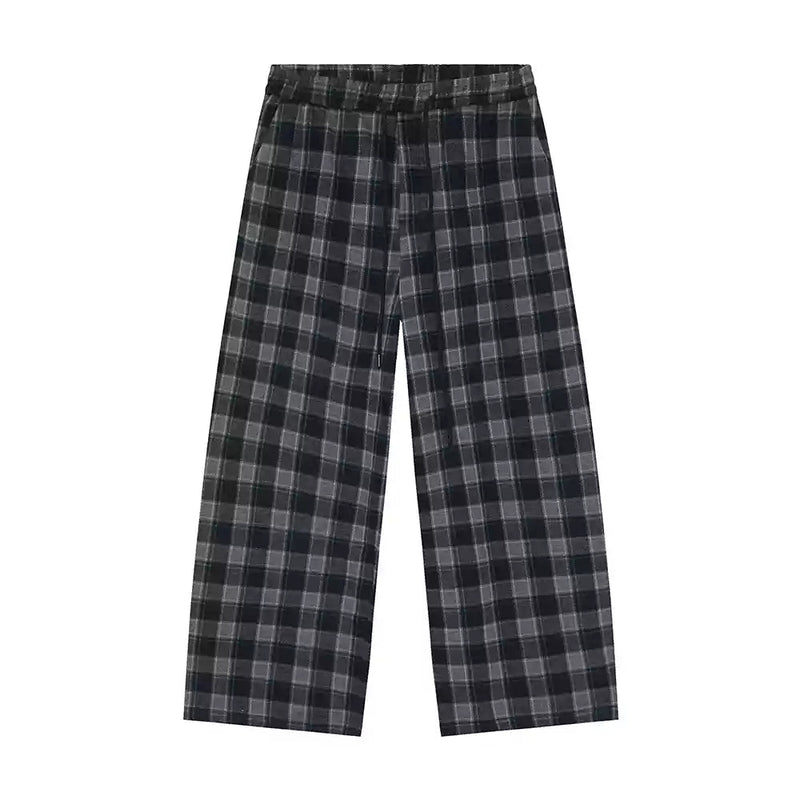 Plaid retro sweatpants OR4132 - ORUN