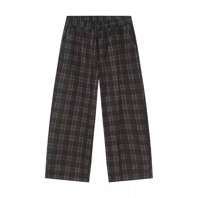 Plaid retro sweatpants OR4132 - ORUN