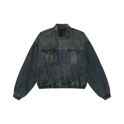 【両面】Reversible denim down jacket OR4021 - ORUN