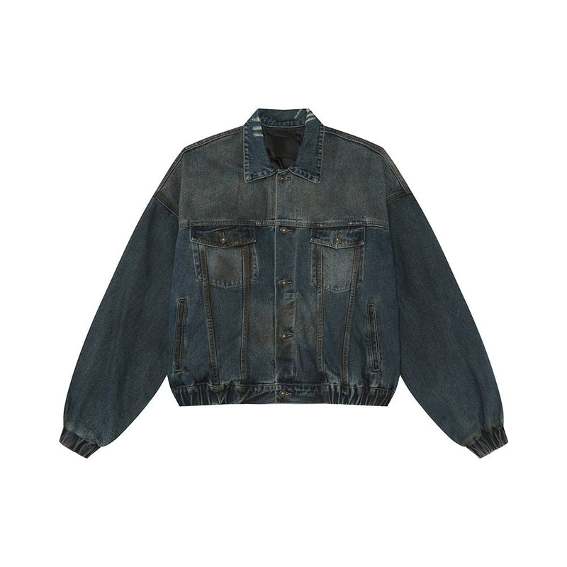 【両面】Reversible denim down jacket OR4021 - ORUN