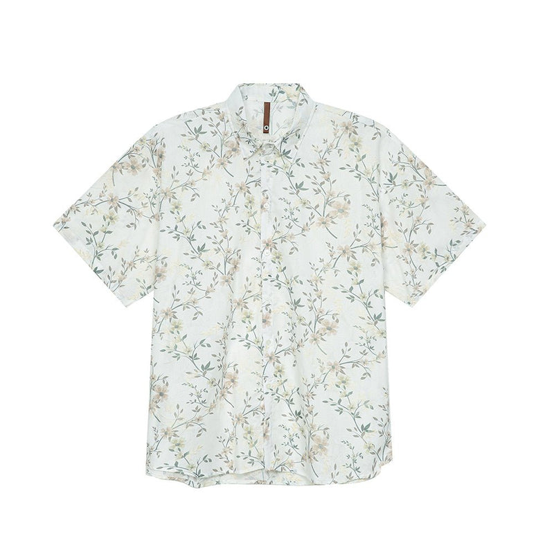 Short sleeve floral shirt OR2863 - ORUN
