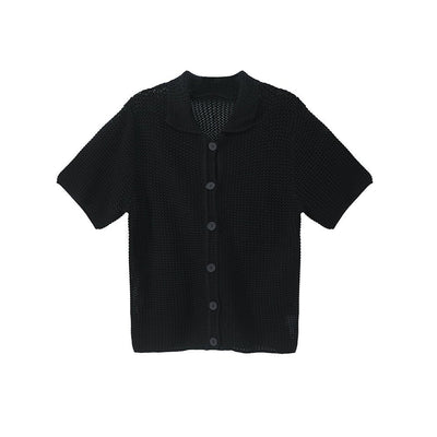 Short sleeve knit shirt OR3239 - ORUN