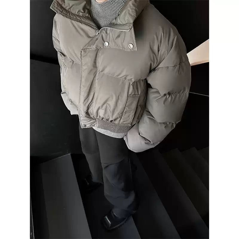 Stand collar thick down jacket OR4010 - ORUN