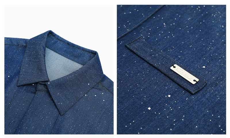 Starry sky design shirt OR3406 - ORUN