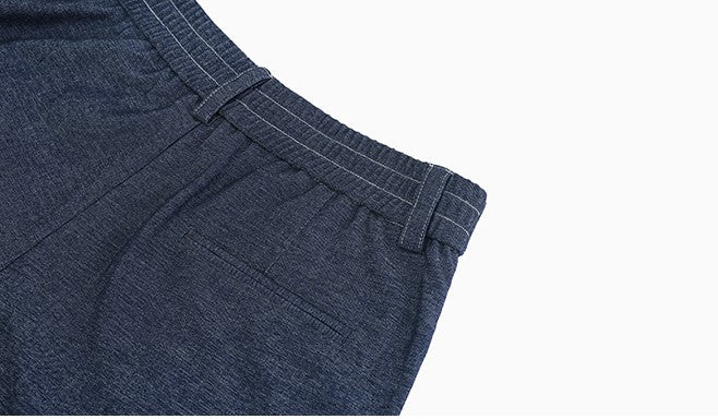 Straight denim belt pants OR3308 - ORUN